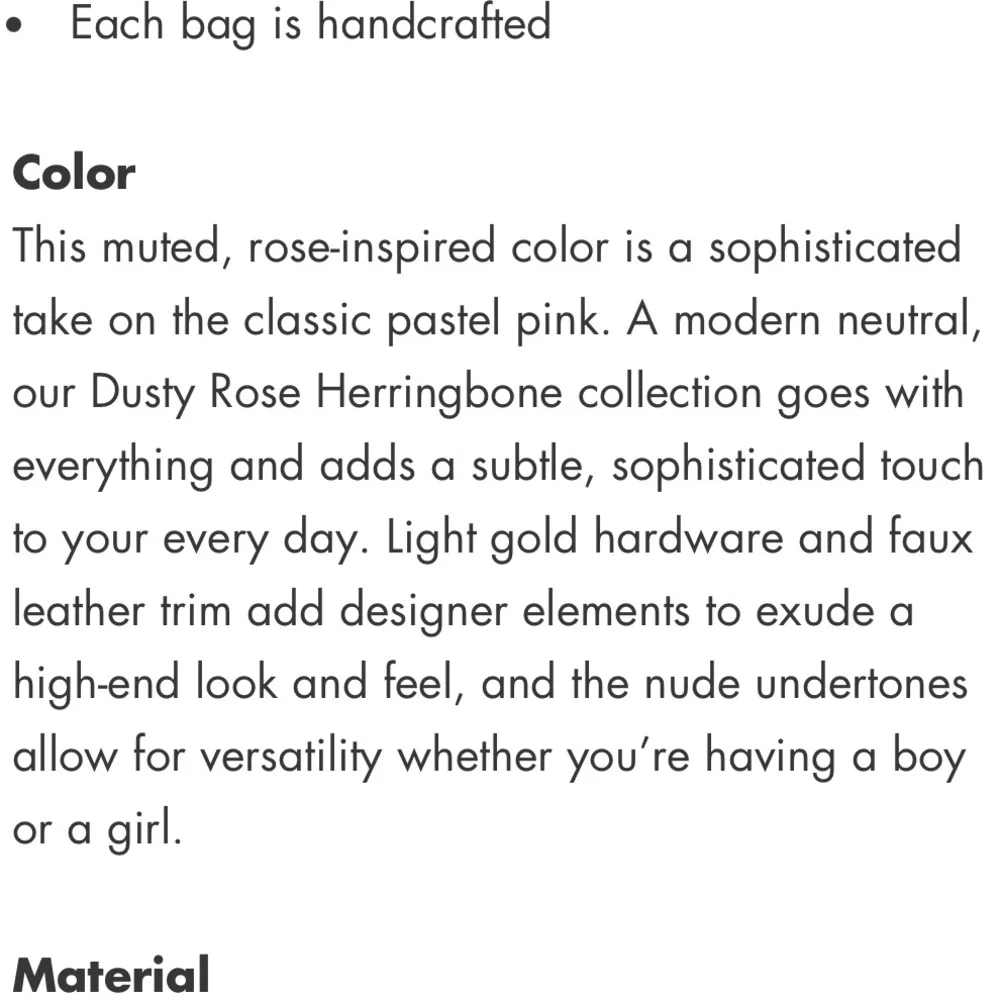 Happ diaper bag